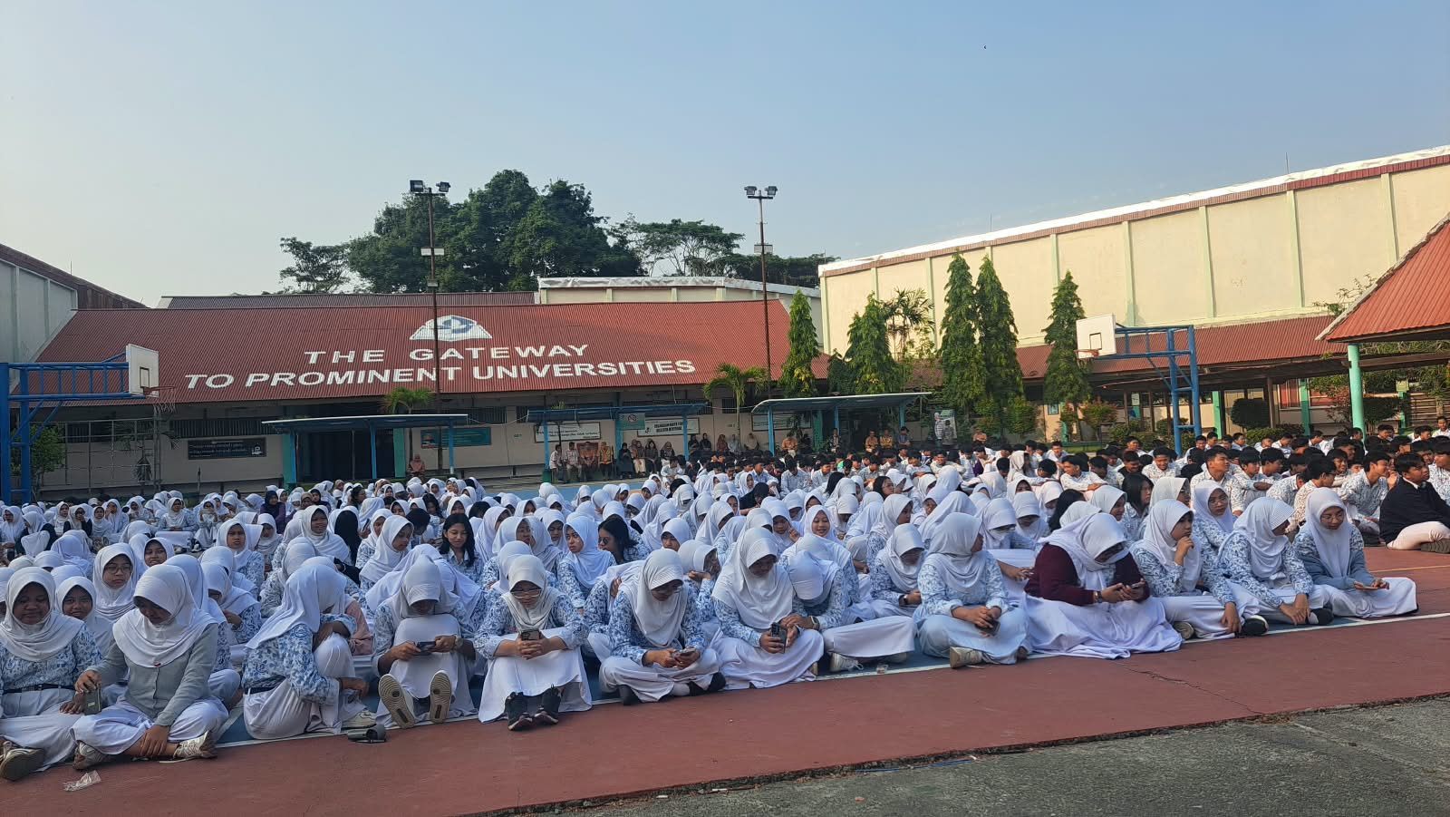 Pemilihan Ketua OSIS SMA YPK (Pemaparan Visi Misi)