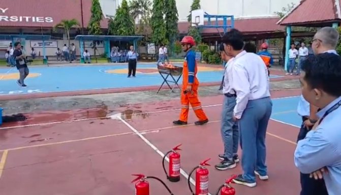 SMA Yayasan Pupuk Kaltim Gelar Pelatihan Mitigasi Bencana, Bekali Siswa dan Guru Hadapi Situasi Darurat
