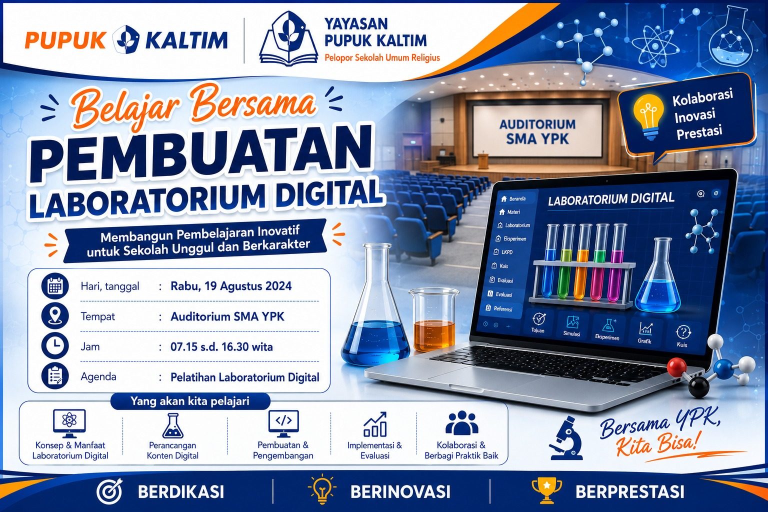 Belajar Bersama, Guru YPK Ikuti Pelatihan Pembuatan Laboratorium Digital