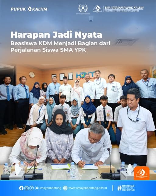 Beasiswa KDM Membuka Jalan Baru bagi Siswa SMA YPK dalam Mengejar Cita-cita