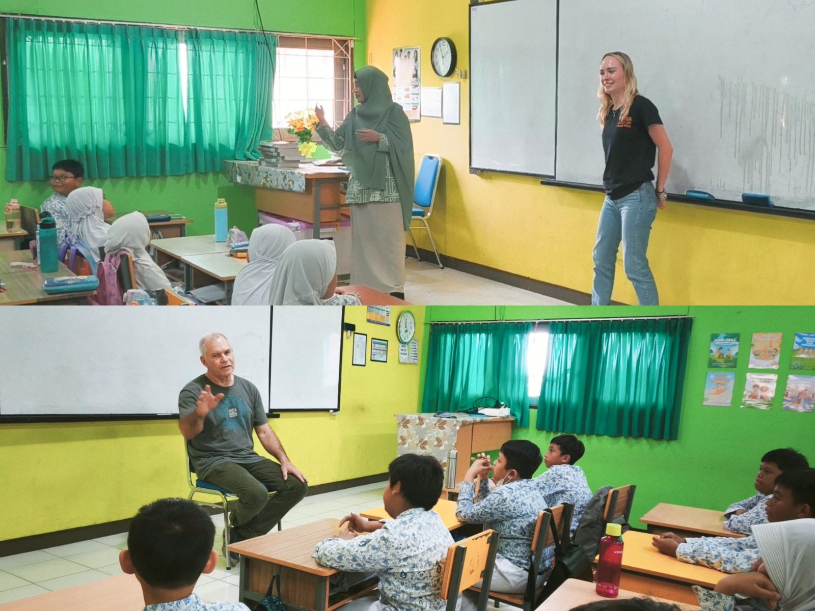 SD-2 YPK Buka Jendela Dunia, Murid Berani Berbahasa Inggris Bersama Penutur Asli Australia