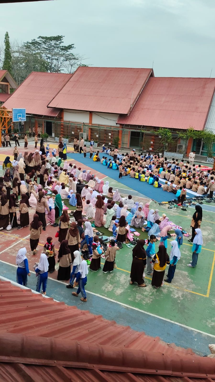 Kampus 2 YPK Gelar Salat Istisqa, SD-2 dan SMP Bersama Memohon Turunnya Hujan
