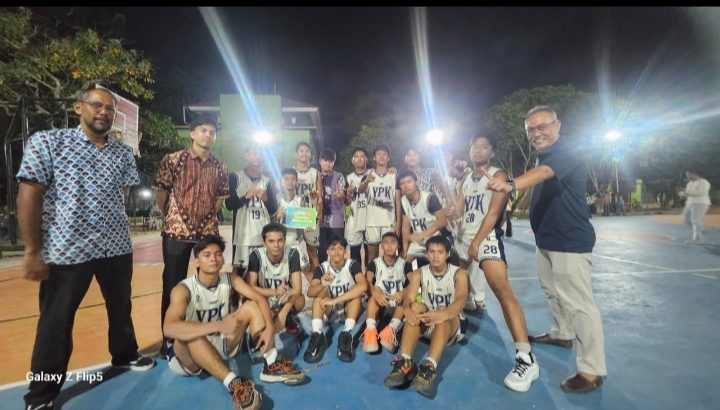 Tundukkan Tuan Rumah di Partai Final, Basket Putra SMA YPK Raih Juara 1 Smanda CUP 2026