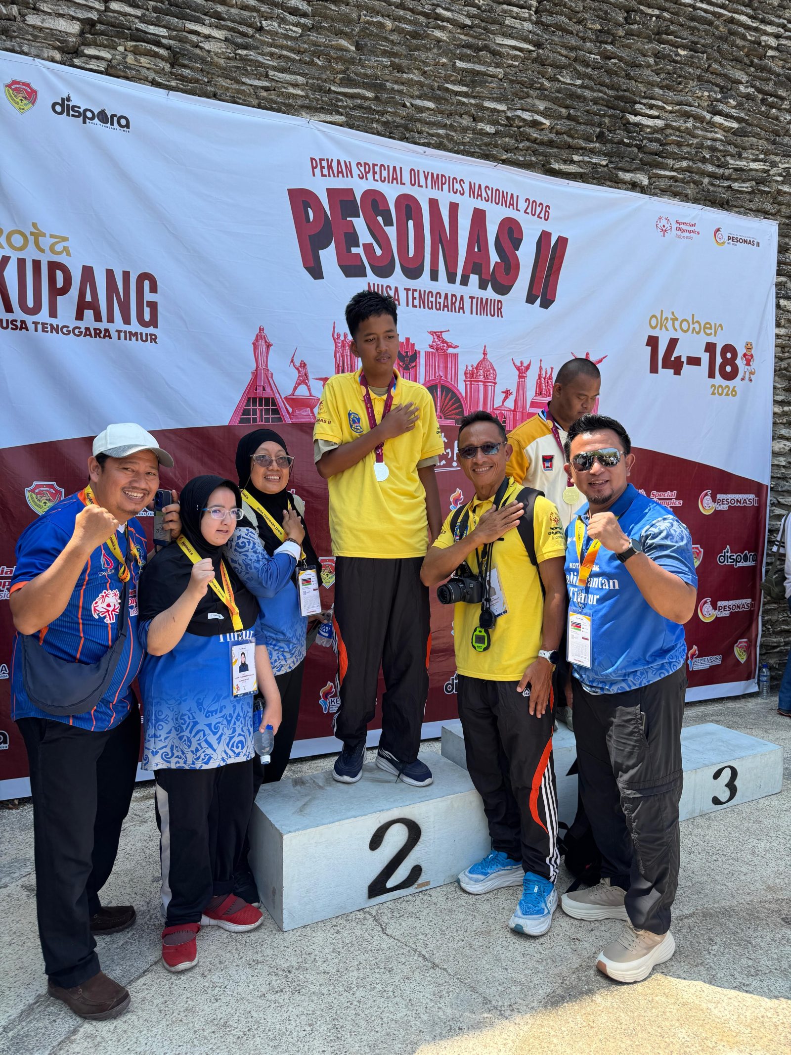 Siswa SLB YPK Harumkan Bontang di PESONAS II 2026, Ragil Saputra Raih Dua Medali Cabang Renang